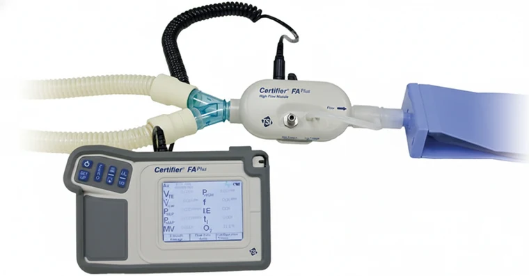 TSI Certifier FA Plus 4081 con módulo de flujo
